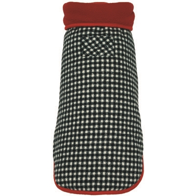 Houndtooth Coats w/ Fleece Lining