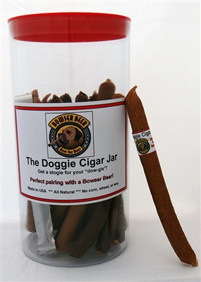 Bowser Doggie Cigars & Authentic Cigar Jar