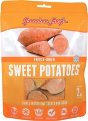 GRANDMA LUCYS DOG FREEZE DRIED SWEET POTATO TREAT 2 OZ.