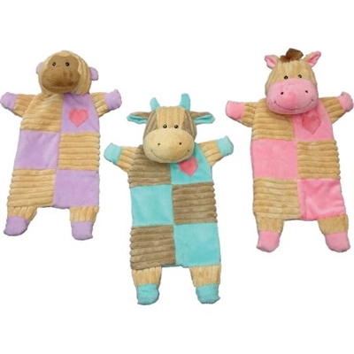 Spot Soothers Crinkle Dog Toy Assorted 13 In