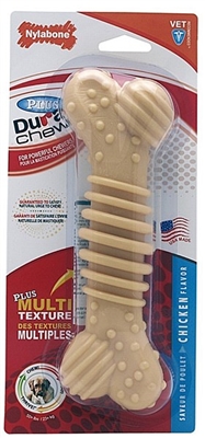 NYLABONE DURACHEW TEXTURED CHICKEN BLISTER CARD SOUPER