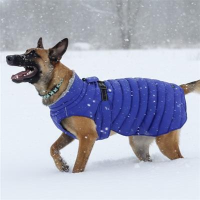 Alpine Extreme Weather Puffer Coat - Navy Blue