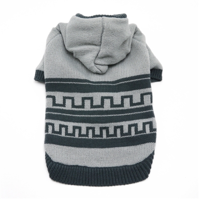 Pattern Sweater Coat