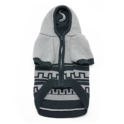 Pattern Sweater Coat