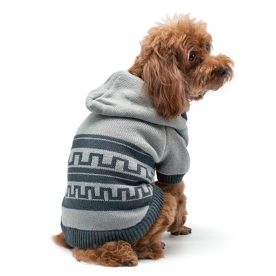 Pattern Sweater Coat