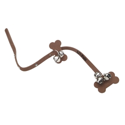 Chocolate Leather Potty Bells