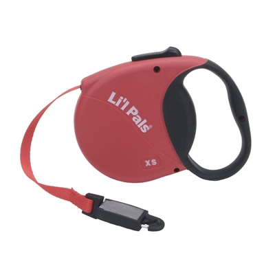 Li'l Pals 12' Mini Power EZ Snap Retractable Leash for Puppies and Petite Dogs