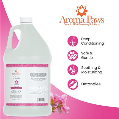Gallon Shampoo Geranium Sage- CASE OF 4