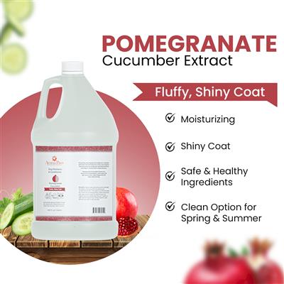 Gallon Shampoo Pomegranate Cucumber- CASE OF 4