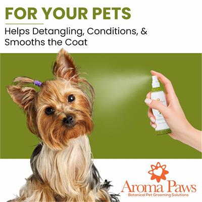 Olive Oil Detangling Dog Coat Spray (4.5 oz)-CASE OF 12