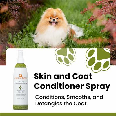 Olive Oil Detangling Dog Coat Spray (4.5 oz)-CASE OF 12