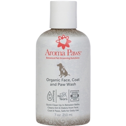 Aroma Paws Organic Face, Coat & Paw Wash (7 oz.)