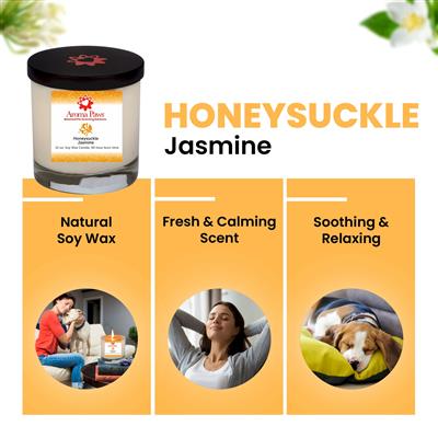 Honeysuckle Jasmine Candle (12.0 oz)- Case of 4