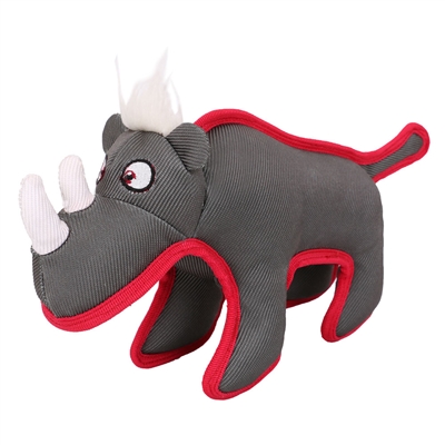 Animal Dura-Chew Durable Plush Tugging Dog Toy