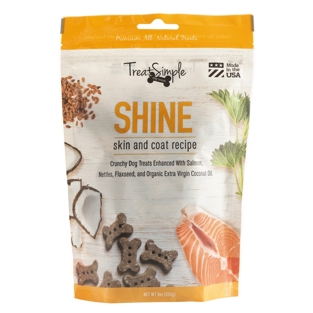 Shine Skin and Coat Recipe Dog Treats (9 oz. bags)
