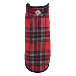 Red/Black Plaid Alpine Jacket