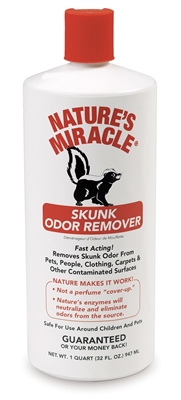 NATURES MIRACLE SKUNK ODOR REMOVER 32OZ