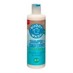 Cloud Star Buddy Wash Refreshing Rosemary & Mint Dog Shampoo & Conditioner, 16-oz. bottle