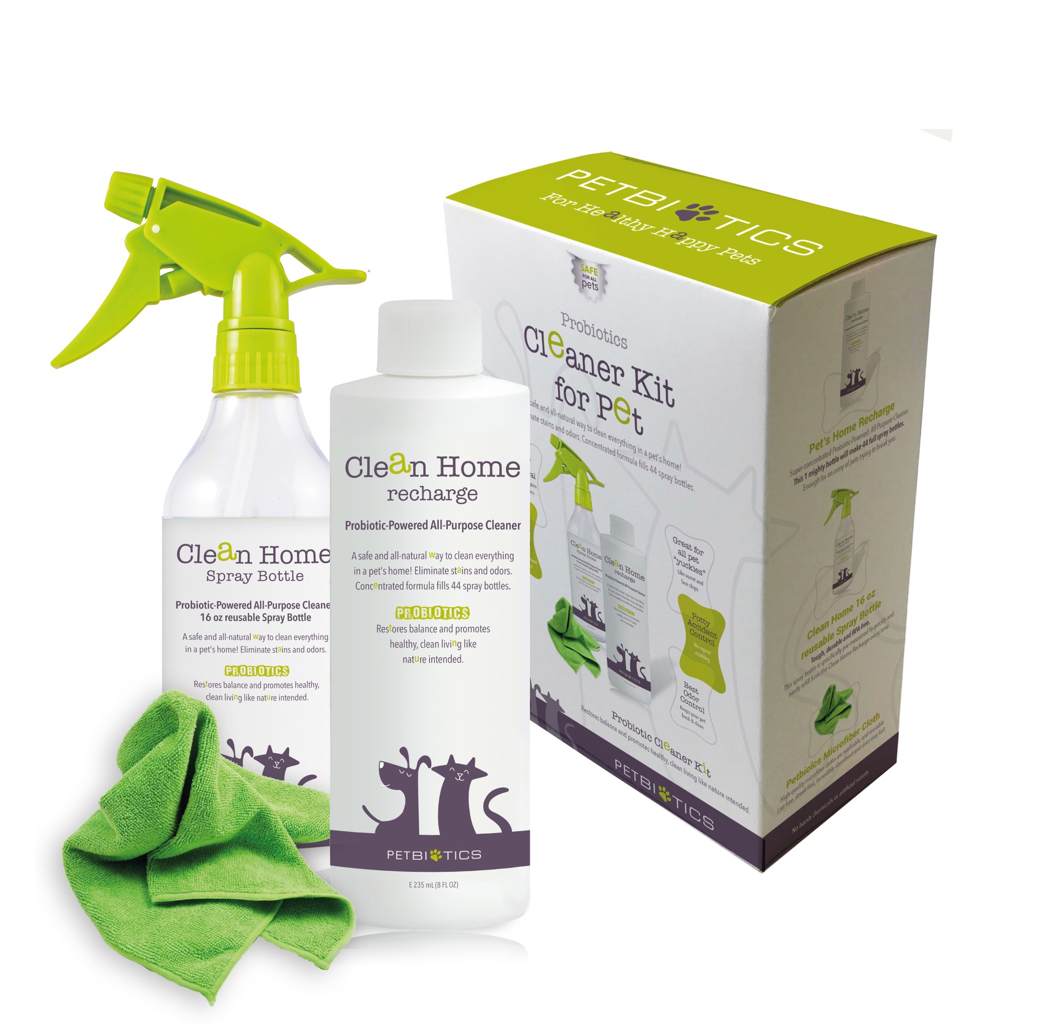 Petbiotics Cleaner Kit for Pets