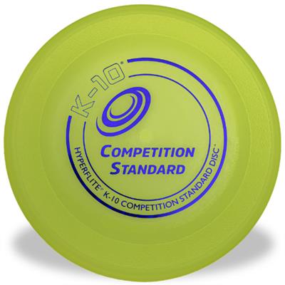 K-10 Competition Standard Disc (Yellow)