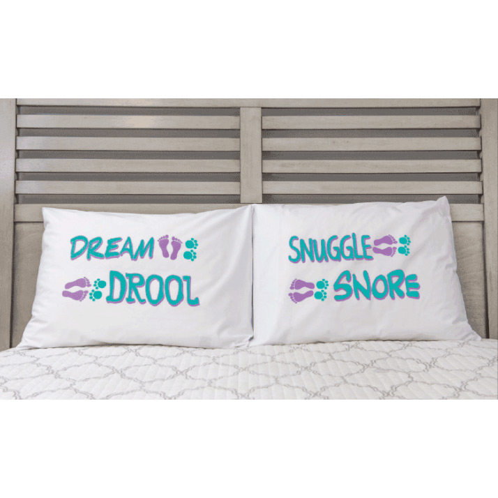 Pillow Case Set Dream Drool
