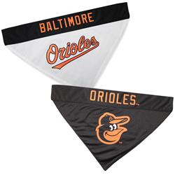 Baltimore Orioles REVERSIBLE Dog Bandana