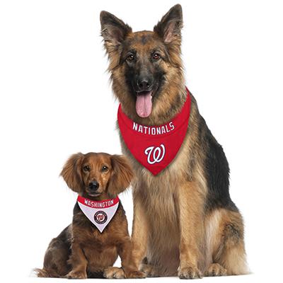 Washington Nationals REVERSIBLE Dog Bandana
