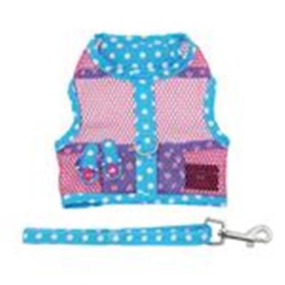 Cool Mesh Dog Harness Under the Sea Collection - Pink and Blue Flip Flop