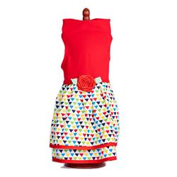 Triangles Double Skirt by Daisy and Lucy