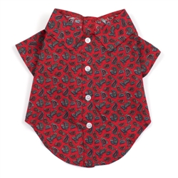 Paisley Red Shirt