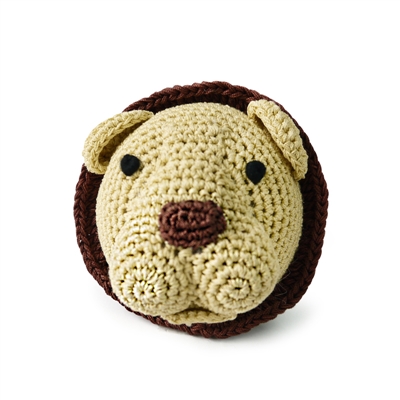 Crochet Squeaker Toy - Lion