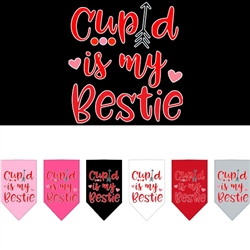 Cupid is my Bestie Screen Print Bandana