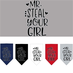 Mr. Steal Your Girl Screen Print Bandana