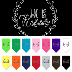 He Is Risen Screen Print Bandana