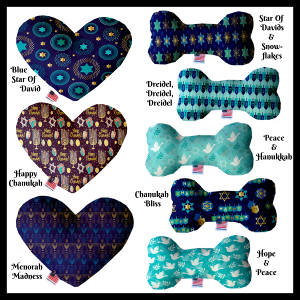 Hanukkah dog toy