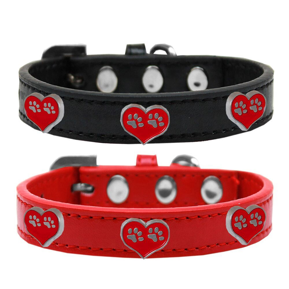 Paw Heart Widget Dog Collar