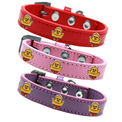 Chickadee Widget Dog Collar