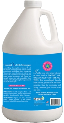 Espree Coconut Oil Shampoo + Silk, 1 Gallon