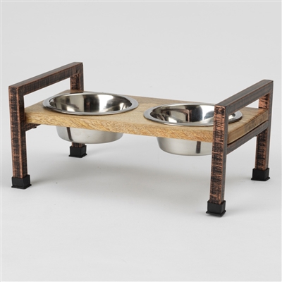 Martinique Diner - Natural with Rubbed Bronze