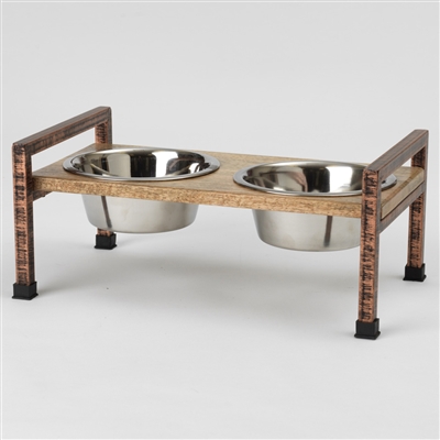 Martinique Diner - Natural with Rubbed Bronze