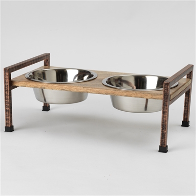 Martinique Diner - Natural with Rubbed Bronze