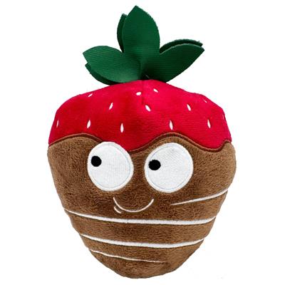 Chocolate Strawberry Dog Toy