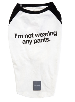No Pants Dog T-Shirt