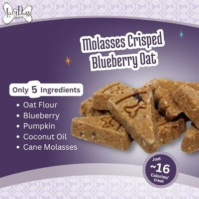 Molasses Crisped Blueberry Oat