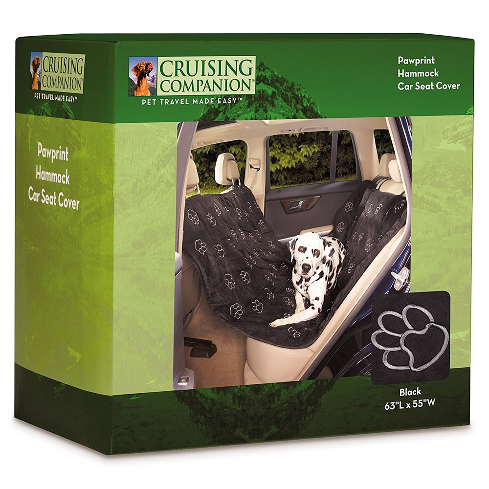 Cruising Companion™ PawPrint Hammock Car Seat Cover