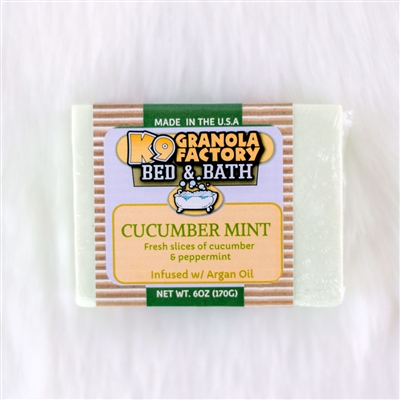 Cucumber Mint Goat's Milk Shampoo Bar