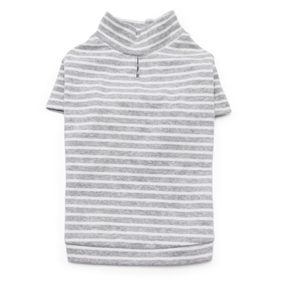 Basic Stripe Top Gray