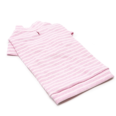 Basic Stripe Top Pink