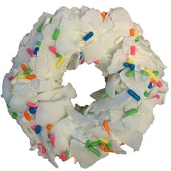 Gourmet Donut, Birthday Cake Donut Dog Treat