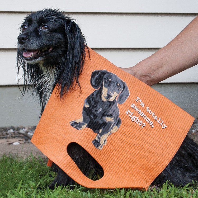 Hydro Cloth® Dog Towels, Super Absorbent Dog Grooming Towel, 12 Breeds